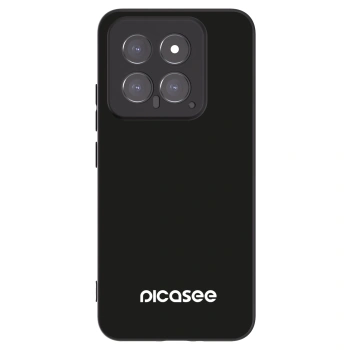 Picasee Μαύρη θήκη σιλικόνης για Xiaomi 14 - Picasee
