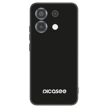 Picasee Μαύρη θήκη σιλικόνης για Xiaomi Poco X6 - Picasee