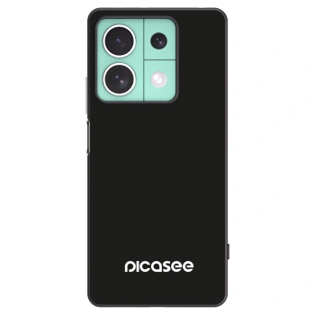 Picasee Μαύρη θήκη σιλικόνης για Xiaomi Redmi Note 13 5G - Picasee