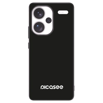 Picasee Μαύρη θήκη σιλικόνης για Xiaomi Redmi Note 13 Pro+ 5G - Picasee