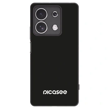 Picasee Μαύρη θήκη σιλικόνης για Xiaomi Redmi Note 13 4G - Picasee