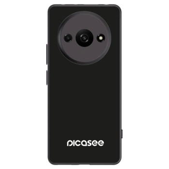 Picasee Μαύρη θήκη σιλικόνης για Xiaomi Redmi A3 - Picasee
