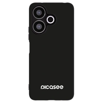 Picasee Μαύρη θήκη σιλικόνης για Xiaomi Redmi 13 4G - Picasee