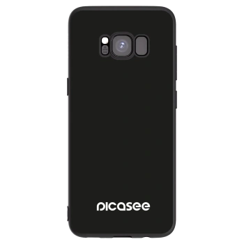 Picasee Μαύρη θήκη σιλικόνης για Samsung Galaxy S8 G950F - Picasee