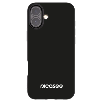 Picasee Μαύρη θήκη σιλικόνης για Apple iPhone 16 Plus - Picasee