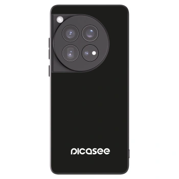 Picasee Μαύρη θήκη σιλικόνης για OnePlus 12 5G - Picasee