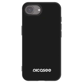 Picasee Μαύρη θήκη σιλικόνης για Apple iPhone 16e - Picasee