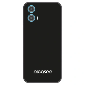 Picasee Μαύρη θήκη σιλικόνης για Motorola Moto G34 5G - Picasee