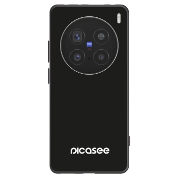 Picasee Μαύρη θήκη σιλικόνης για Vivo X200 Pro - Picasee