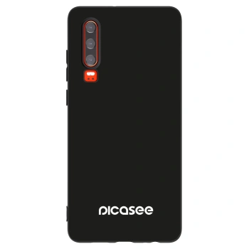 Picasee Μαύρη θήκη σιλικόνης για Huawei P30 - Picasee