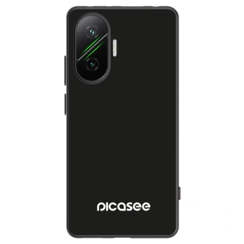 Picasee Μαύρη θήκη σιλικόνης για Xiaomi Poco F7 Pro 5G - Picasee