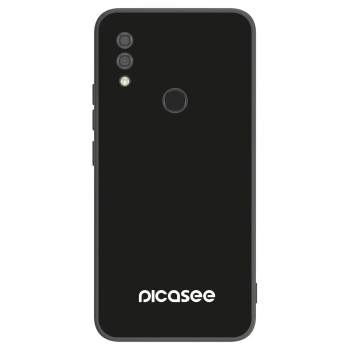 Picasee Μαύρη θήκη σιλικόνης για Xiaomi Redmi 7 - Picasee