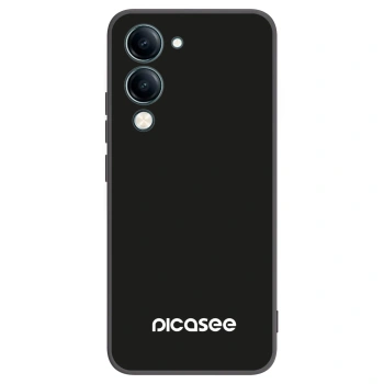 Picasee Μαύρη θήκη σιλικόνης για Vivo Y29s 5G - Picasee