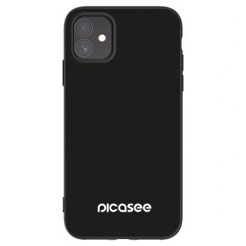 Picasee Μαύρη θήκη σιλικόνης για Apple iPhone 11 - Picasee