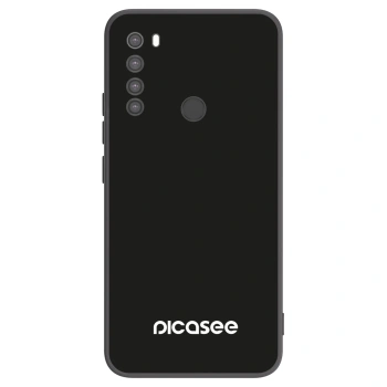 Picasee Μαύρη θήκη σιλικόνης για Xiaomi Redmi Note 8 - Picasee