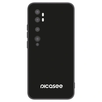 Picasee Μαύρη θήκη σιλικόνης για Xiaomi Mi Note 10 (Pro) - Picasee
