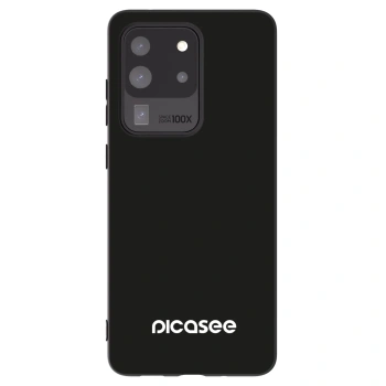 Picasee Μαύρη θήκη σιλικόνης για Samsung Galaxy S20 Ultra 5G G988F - Picasee