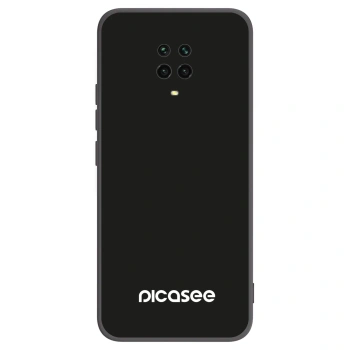 Picasee Μαύρη θήκη σιλικόνης για Xiaomi Redmi Note 9S - Picasee