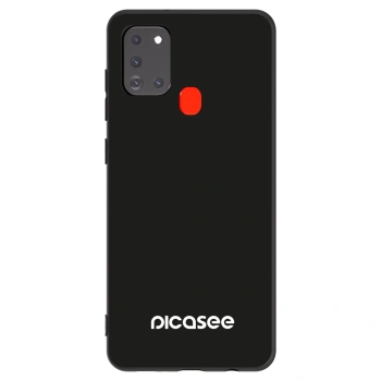 Picasee Μαύρη θήκη σιλικόνης για Samsung Galaxy A21s - Picasee