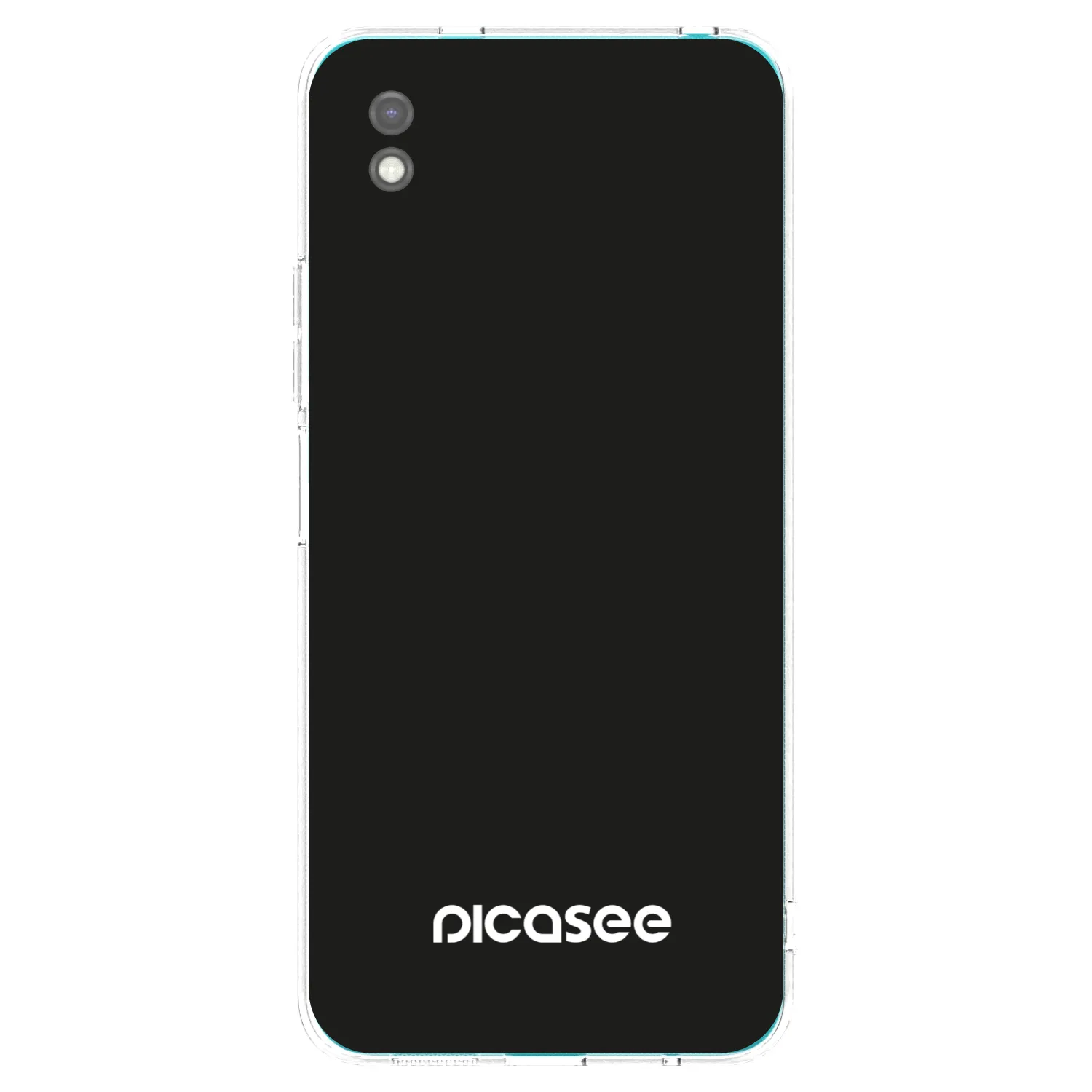 Picasee Μαύρη θήκη σιλικόνης για Xiaomi Redmi 9A - Picasee