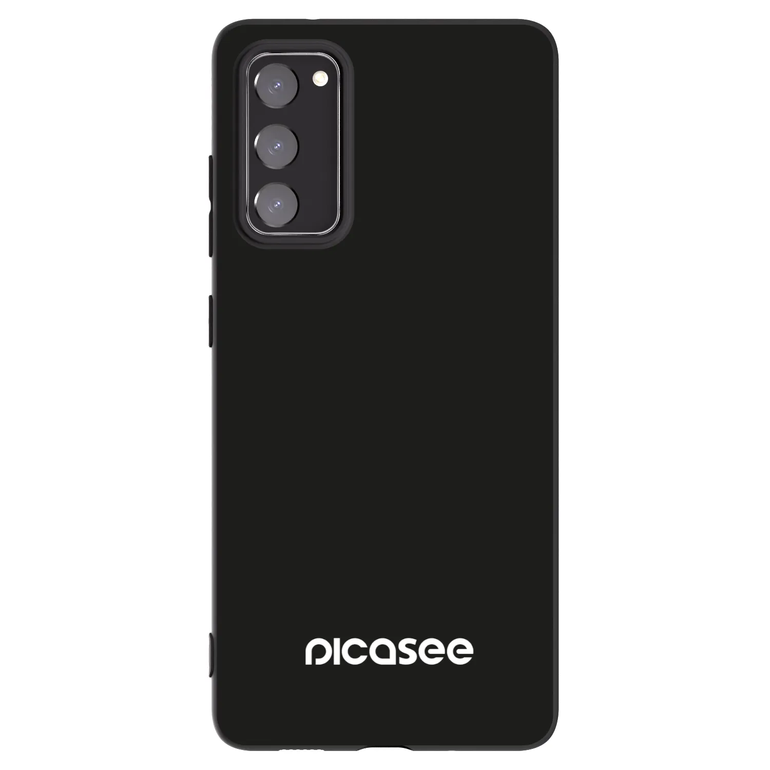 Picasee Μαύρη θήκη σιλικόνης για Samsung Galaxy S20 FE - Picasee