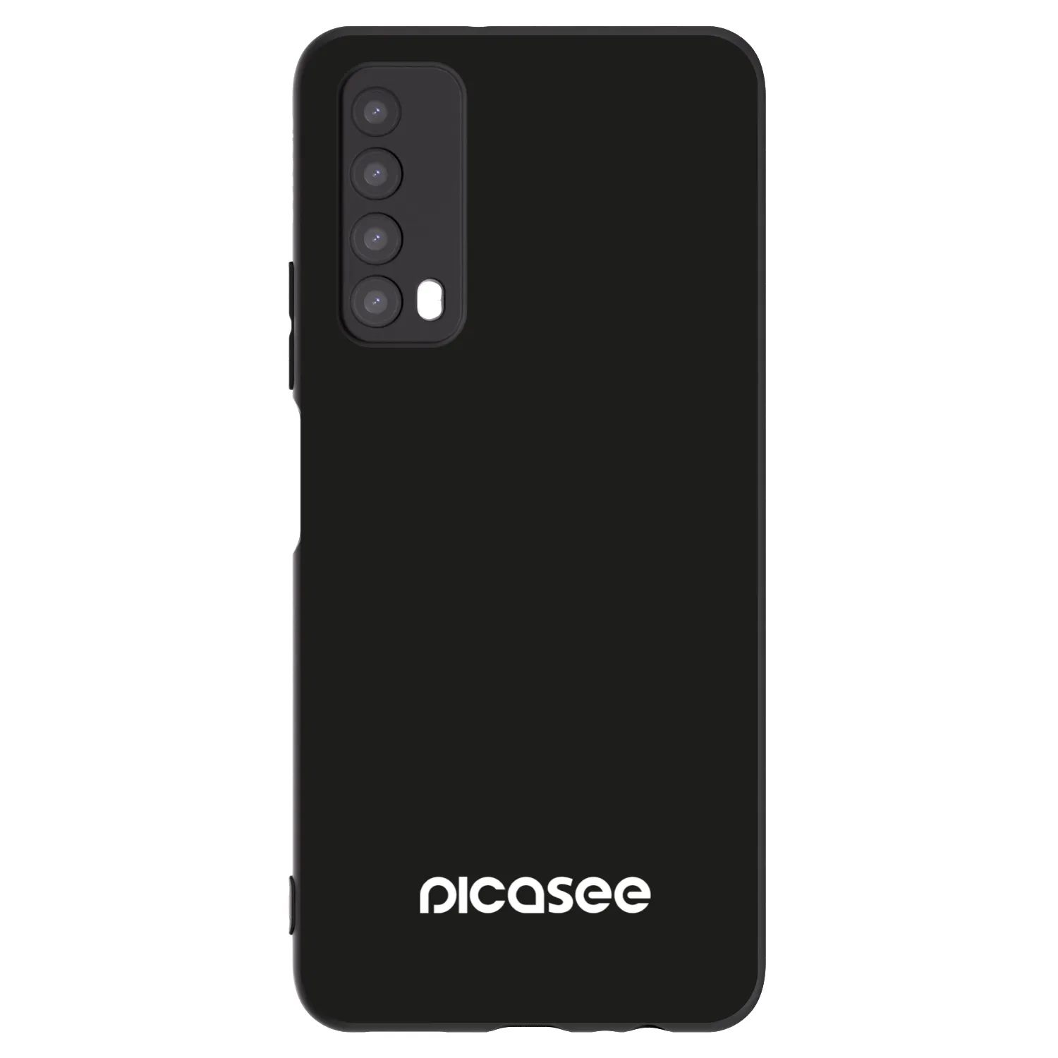 Picasee Μαύρη θήκη σιλικόνης για Huawei P Smart 2021 - Picasee
