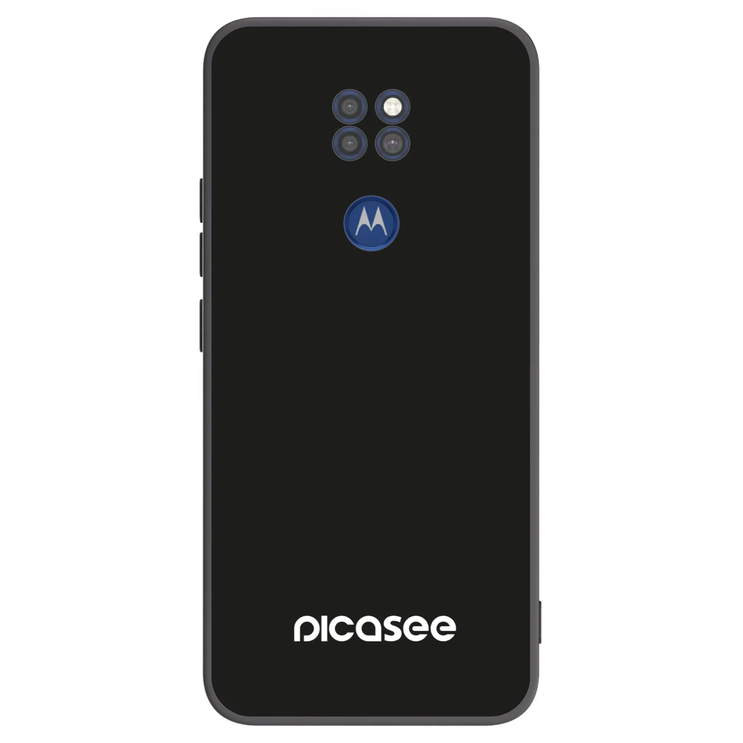 Picasee Μαύρη θήκη σιλικόνης για Motorola Moto G9 Play - Picasee