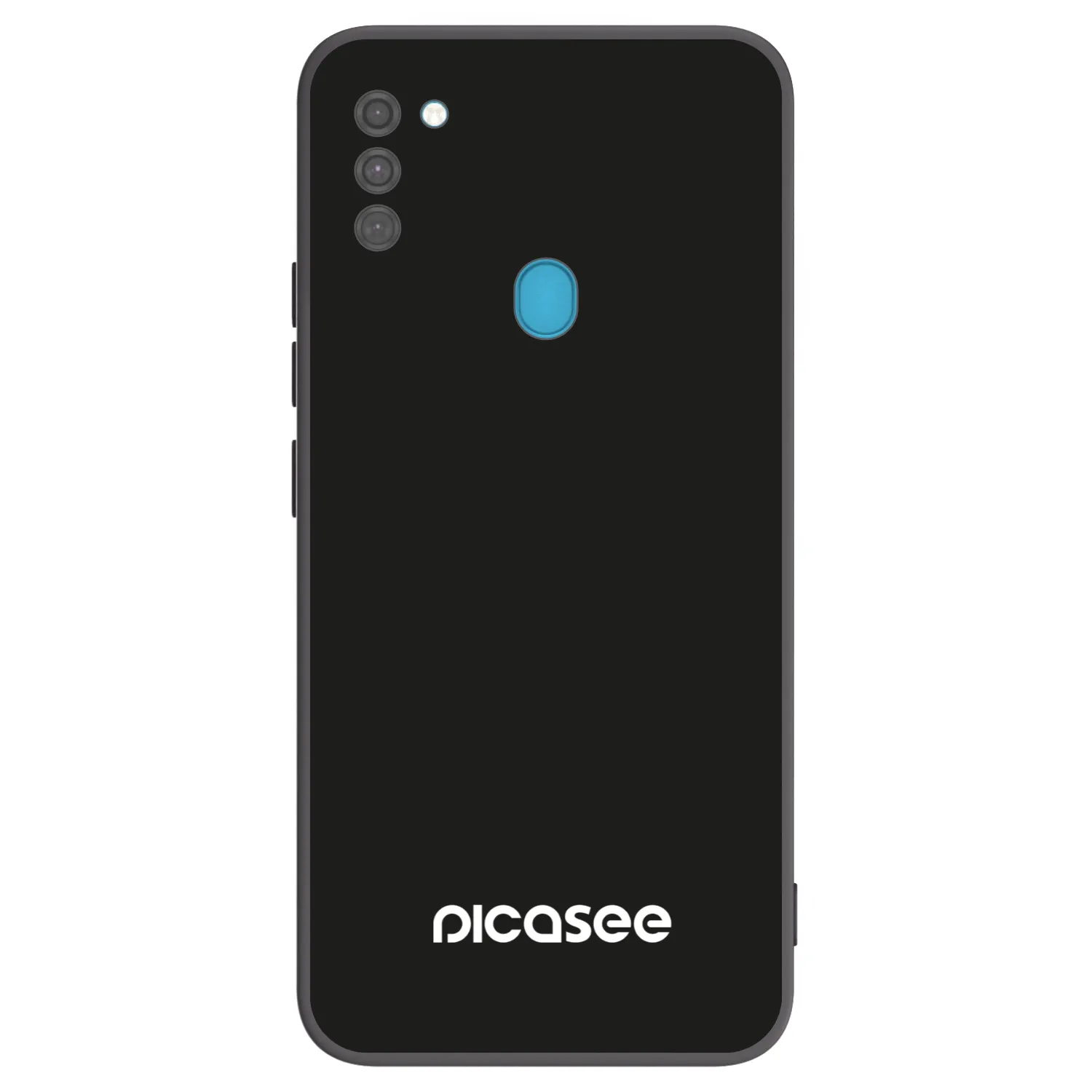 Picasee Μαύρη θήκη σιλικόνης για Samsung Galaxy M11 - Picasee