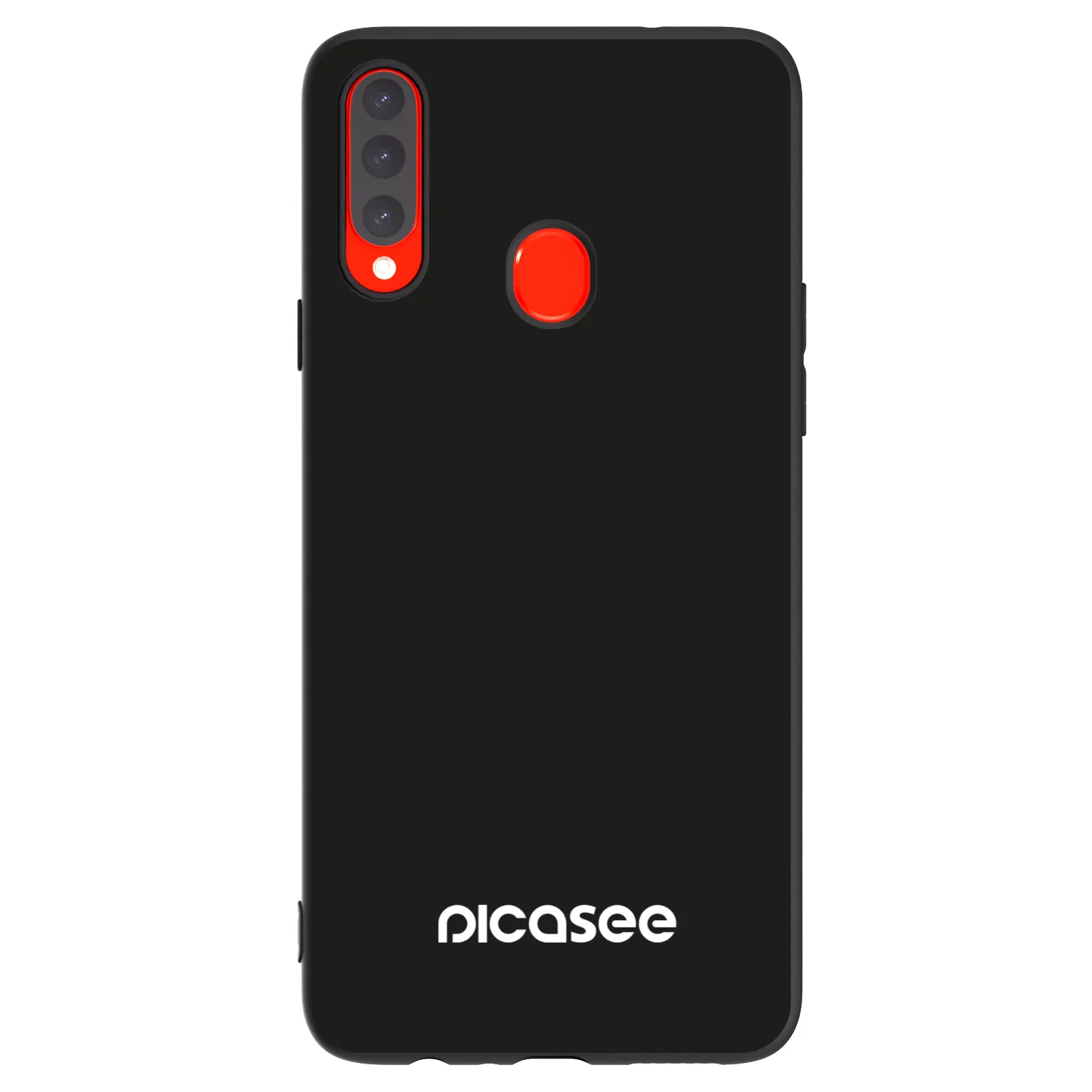 Picasee Μαύρη θήκη σιλικόνης για Samsung Galaxy A20s - Picasee