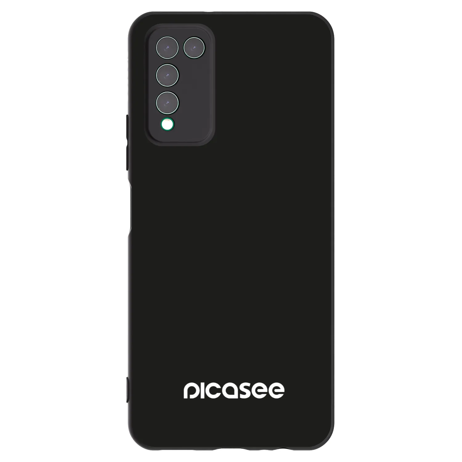 Picasee Μαύρη θήκη σιλικόνης για Honor 10X Lite - Picasee