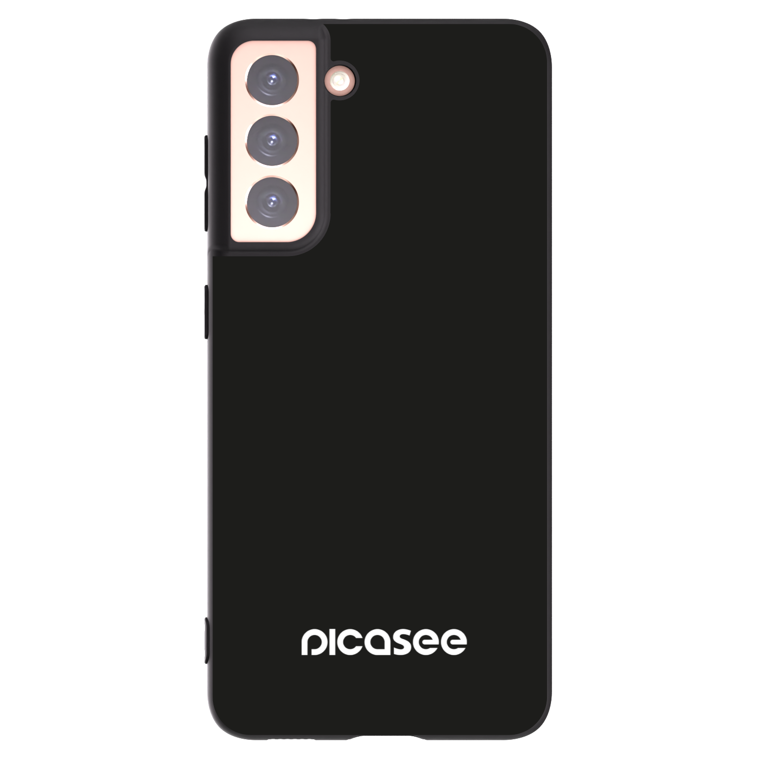 Picasee Μαύρη θήκη σιλικόνης για Samsung Galaxy S21 5G G991B - Picasee
