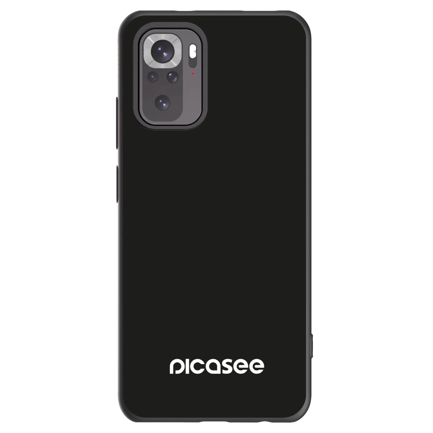 Picasee Μαύρη θήκη σιλικόνης για Xiaomi Redmi Note 10 - Picasee
