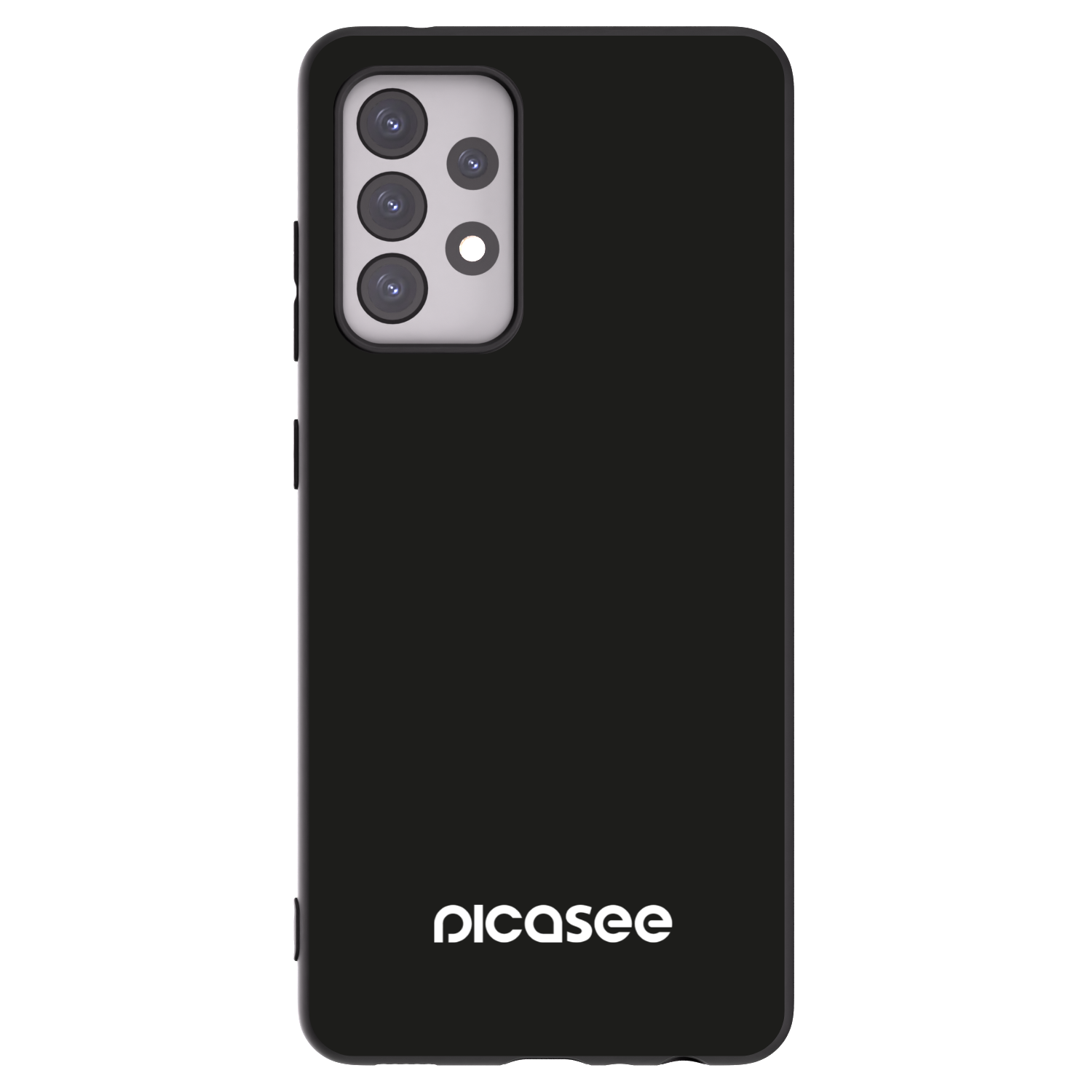 Picasee Μαύρη θήκη σιλικόνης για Samsung Galaxy A52 5G A525F - Picasee