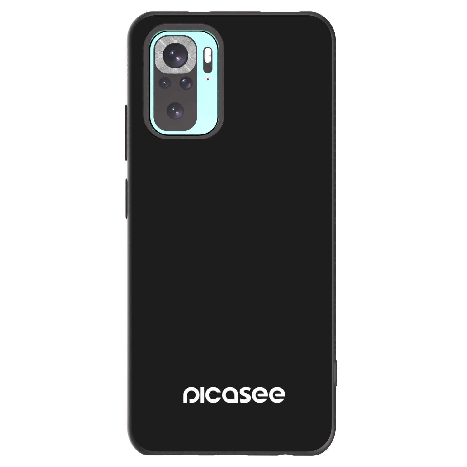 Picasee Μαύρη θήκη σιλικόνης για Xiaomi Redmi Note 10 Pro - Picasee