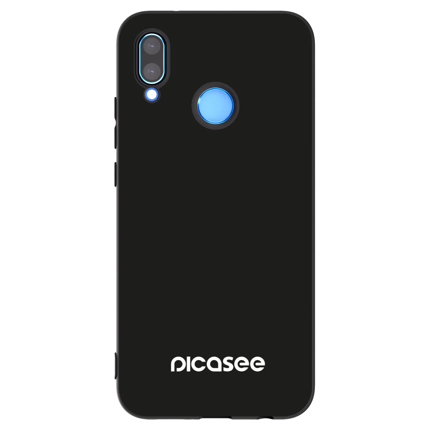 Picasee Μαύρη θήκη σιλικόνης για Huawei P20 Lite - Picasee