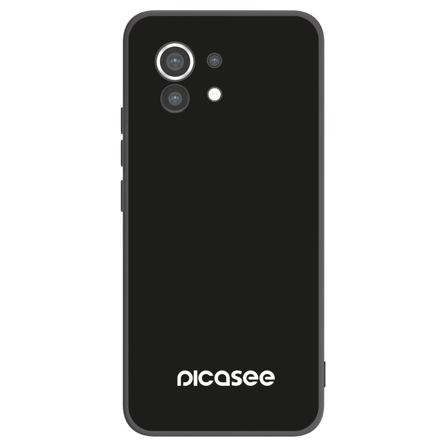 Picasee Μαύρη θήκη σιλικόνης για Xiaomi Mi 11 - Picasee