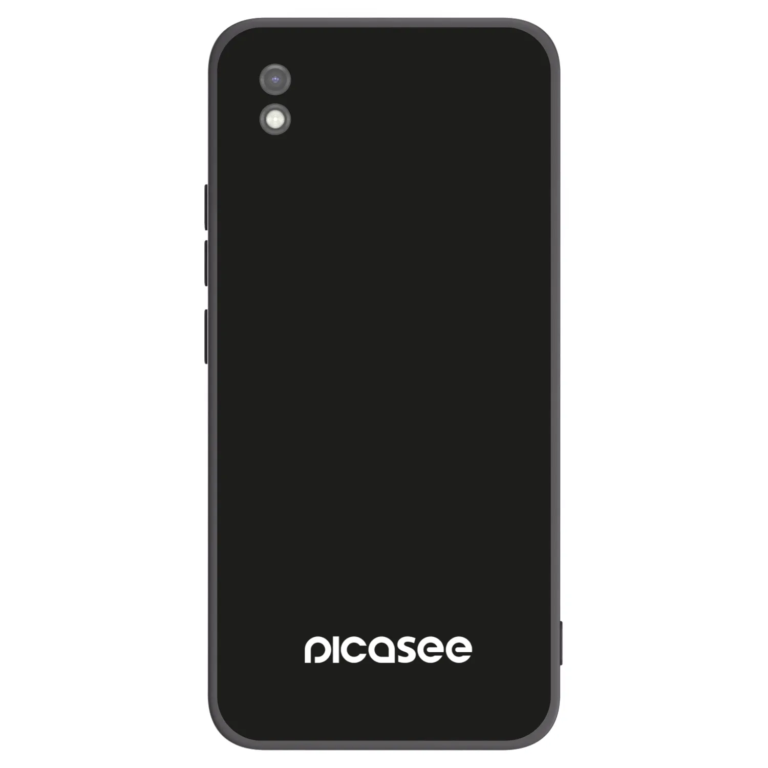 Picasee Μαύρη θήκη σιλικόνης για Xiaomi Redmi 9AT - Picasee