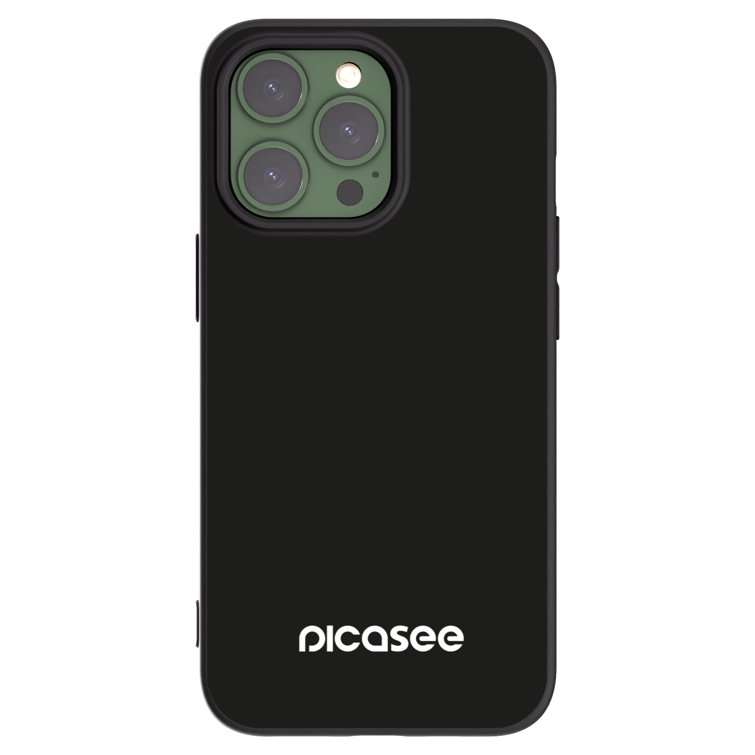 Picasee Μαύρη θήκη σιλικόνης για Apple iPhone 13 Pro - Picasee