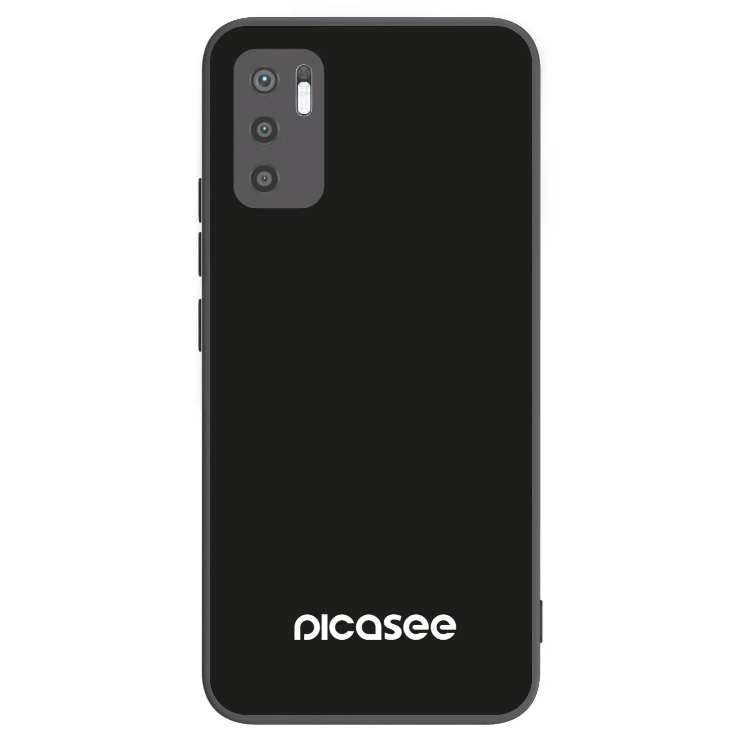 Picasee Μαύρη θήκη σιλικόνης για Xiaomi Redmi Note 10 5G - Picasee