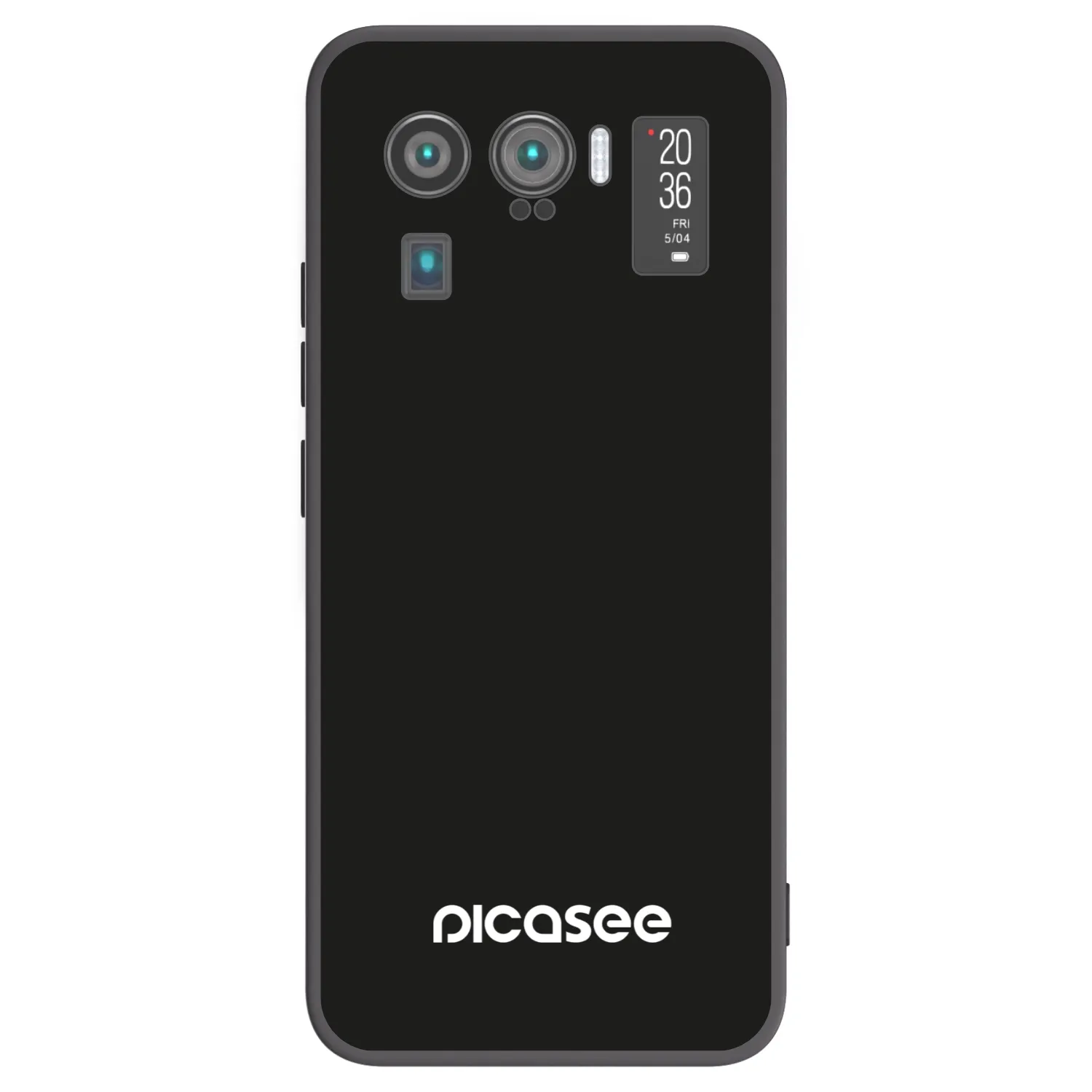 Picasee Μαύρη θήκη σιλικόνης για Xiaomi Mi 11 Ultra - Picasee