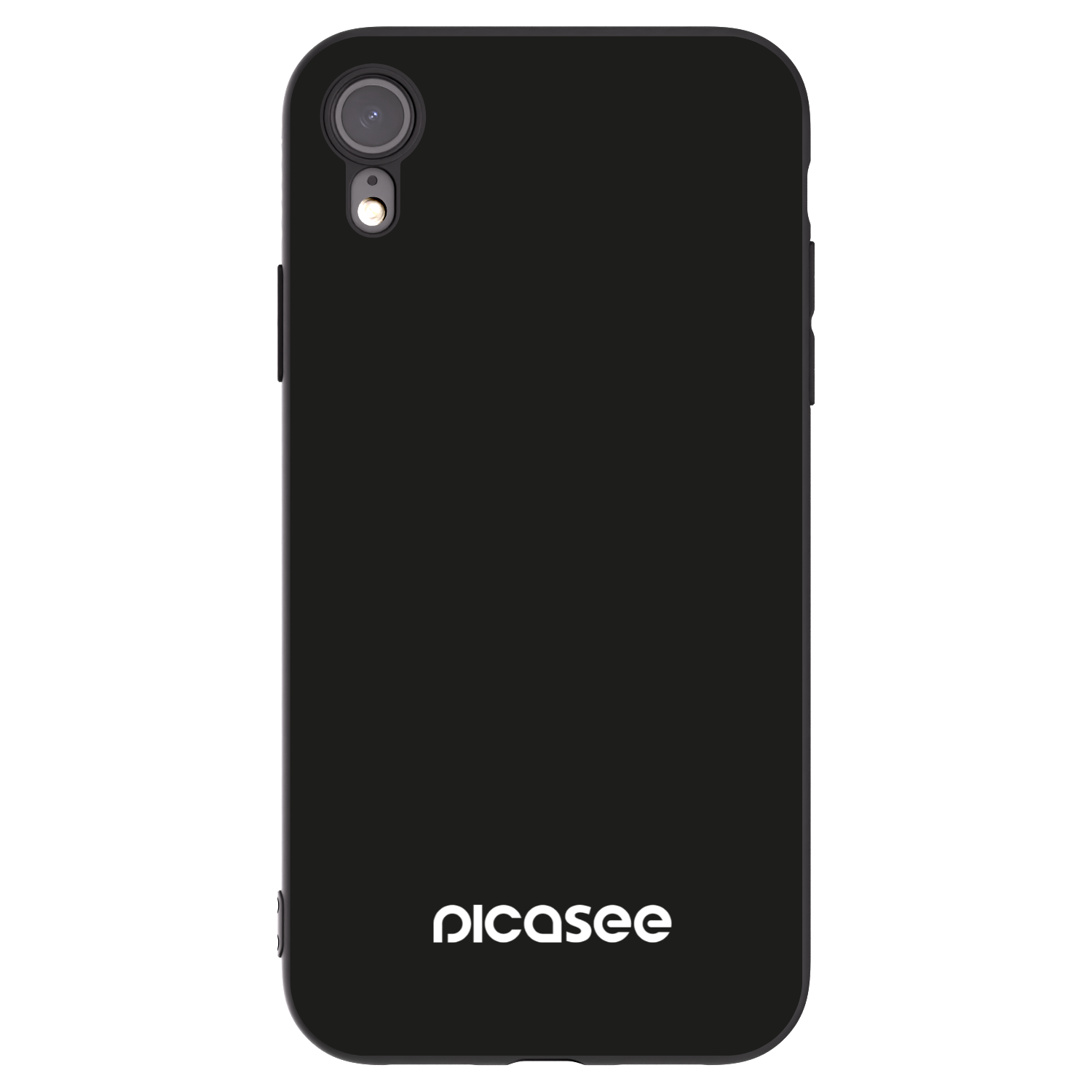 Picasee Μαύρη θήκη σιλικόνης για Apple iPhone XR - Picasee