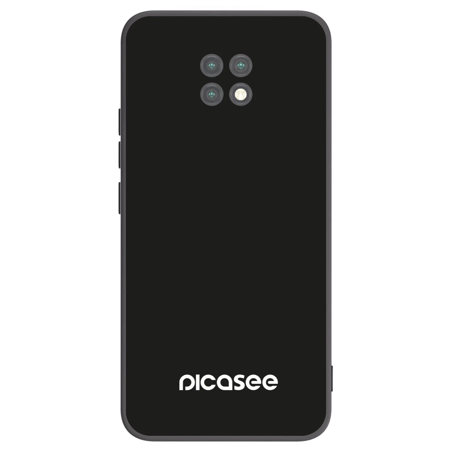 Picasee Μαύρη θήκη σιλικόνης για Xiaomi Redmi Note 9T - Picasee