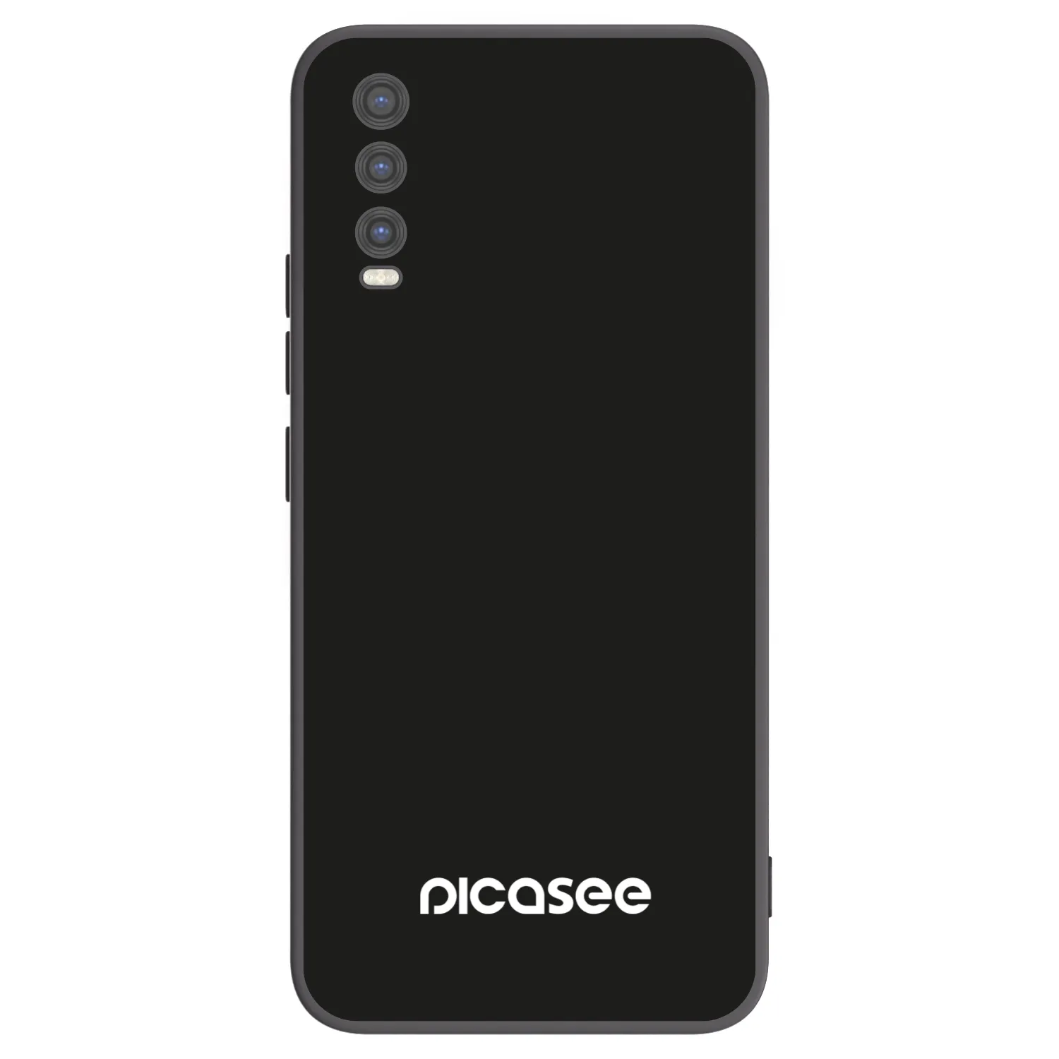 Picasee Μαύρη θήκη σιλικόνης για Vivo Y20s - Picasee