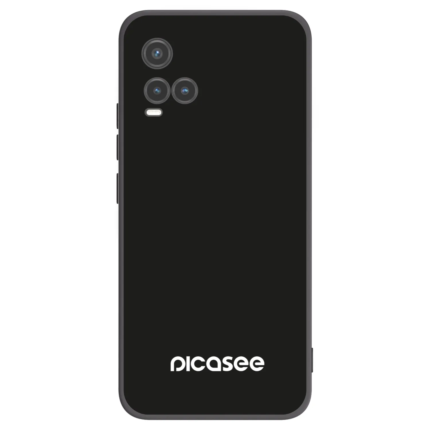 Picasee Μαύρη θήκη σιλικόνης για Vivo Y33s - Picasee