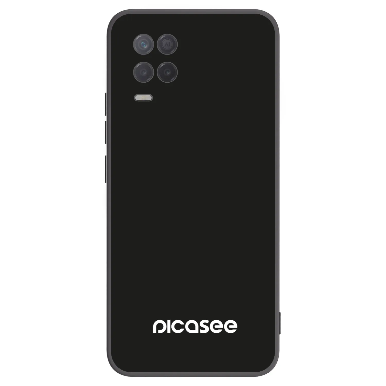 Picasee Μαύρη θήκη σιλικόνης για Realme 8 5G - Picasee