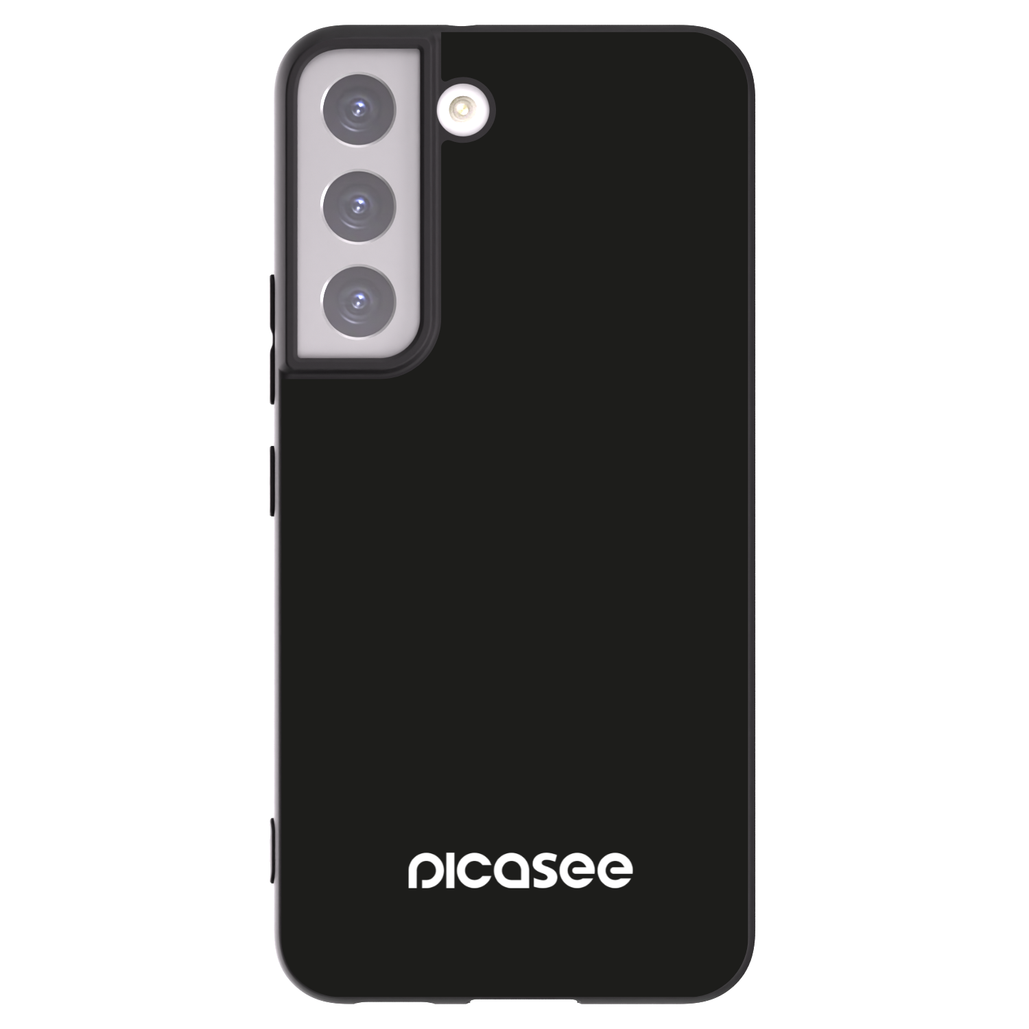 Picasee Μαύρη θήκη σιλικόνης για Samsung Galaxy S22 5G - Picasee