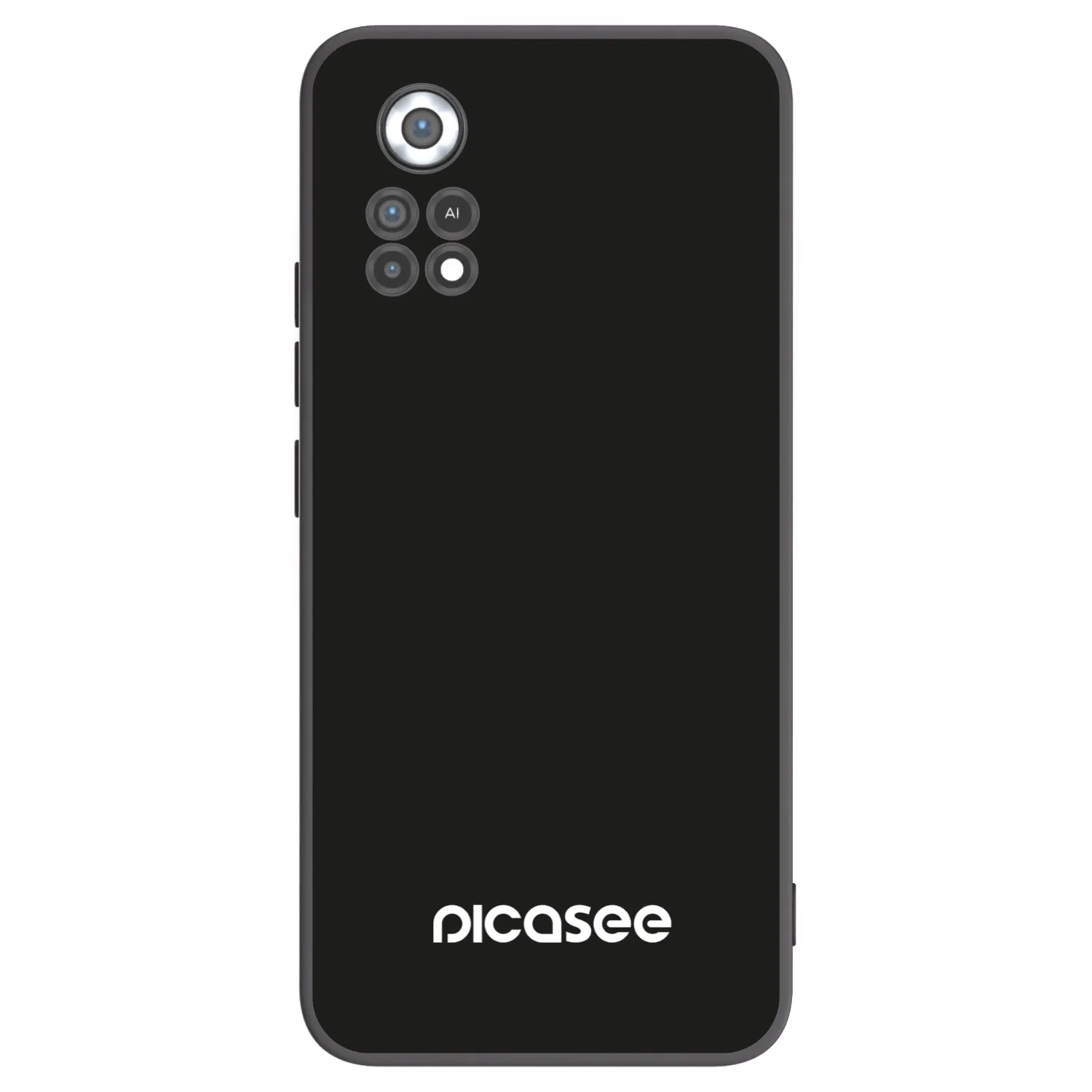 Picasee Μαύρη θήκη σιλικόνης για Xiaomi Poco X4 Pro 5G - Picasee
