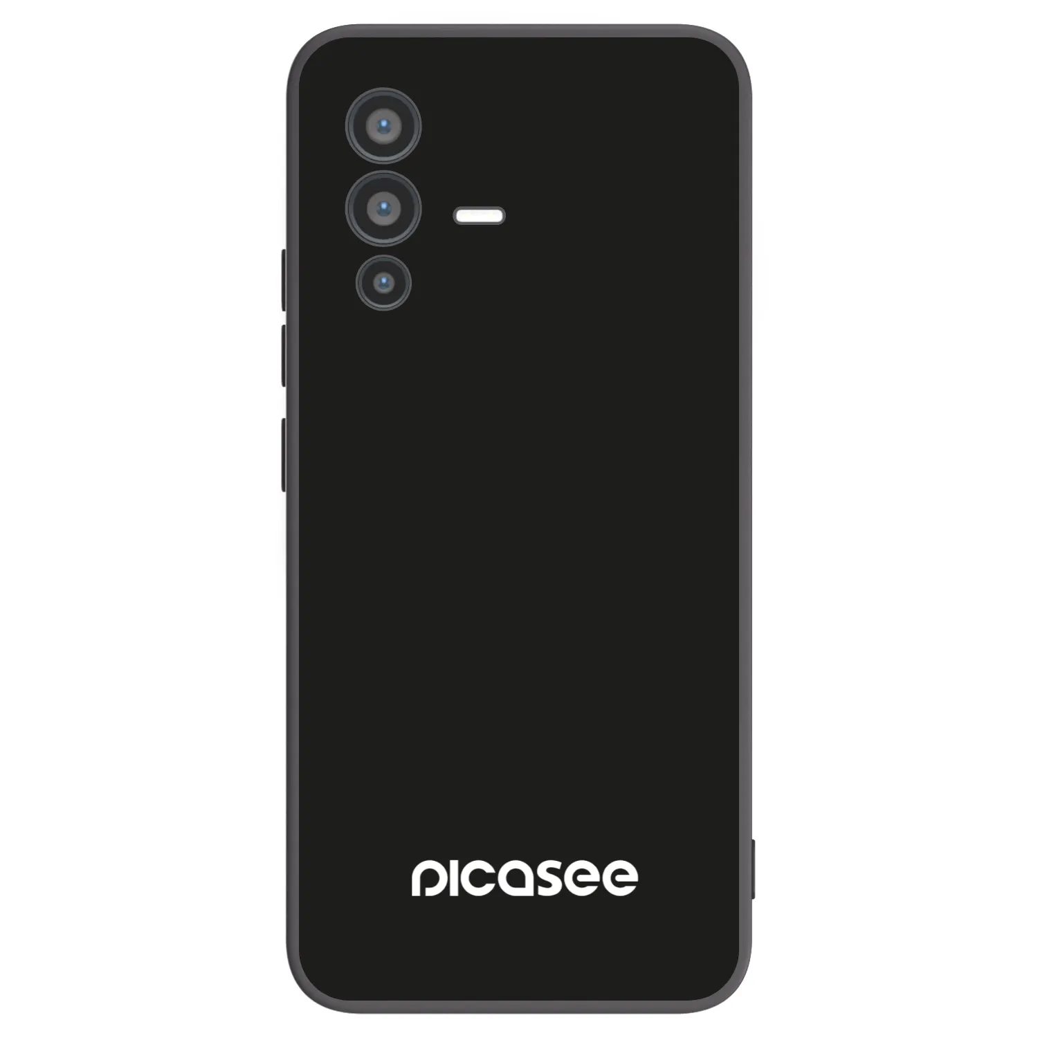 Picasee Μαύρη θήκη σιλικόνης για Vivo V23 5G - Picasee