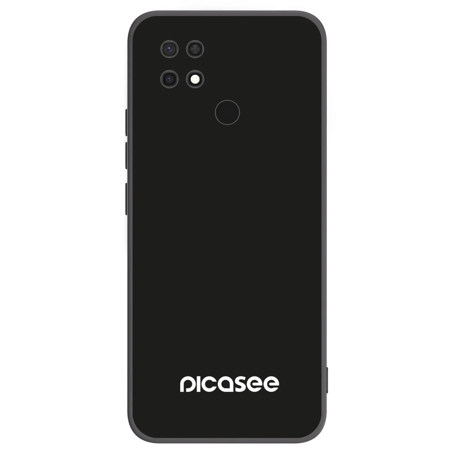 Picasee Μαύρη θήκη σιλικόνης για Xiaomi Redmi 10C - Picasee
