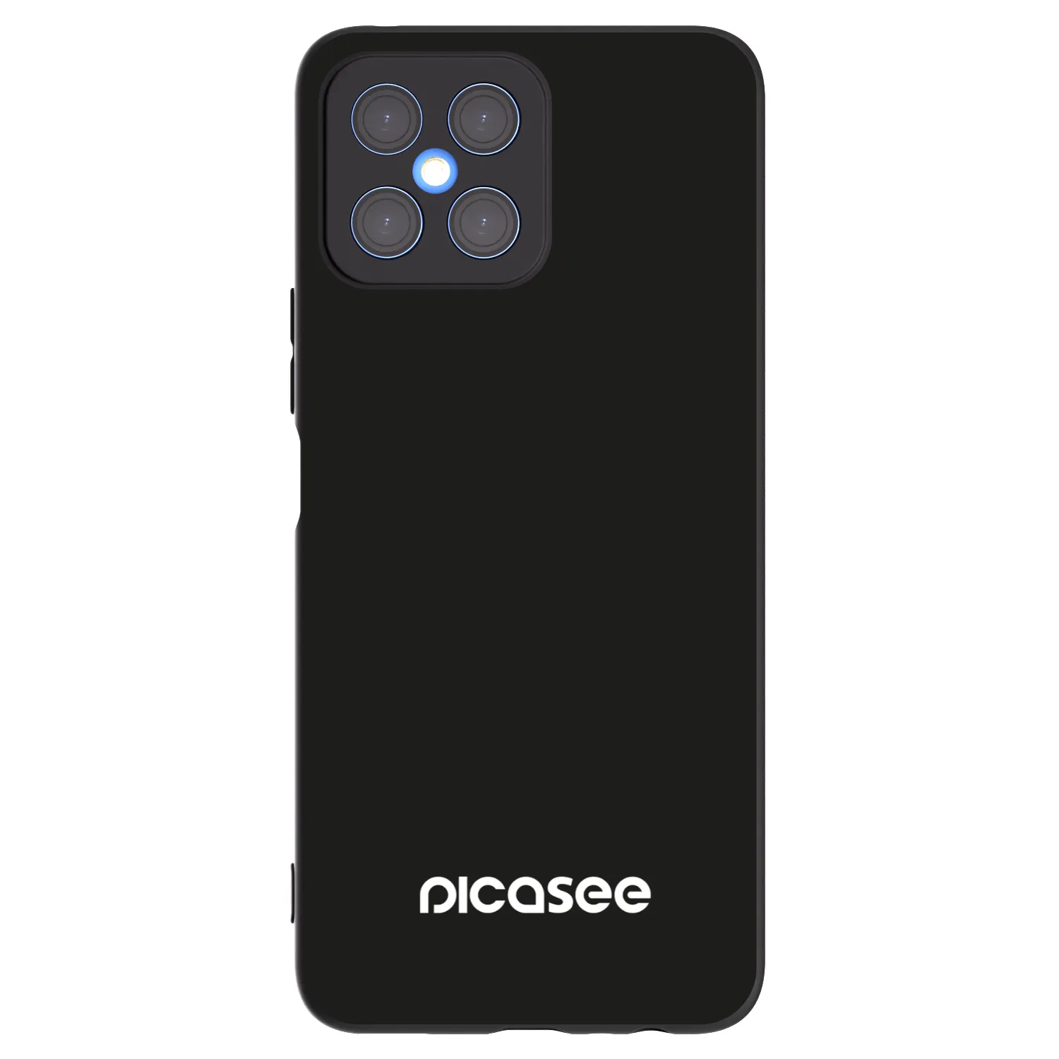 Picasee Μαύρη θήκη σιλικόνης για Honor X8 4G - Picasee